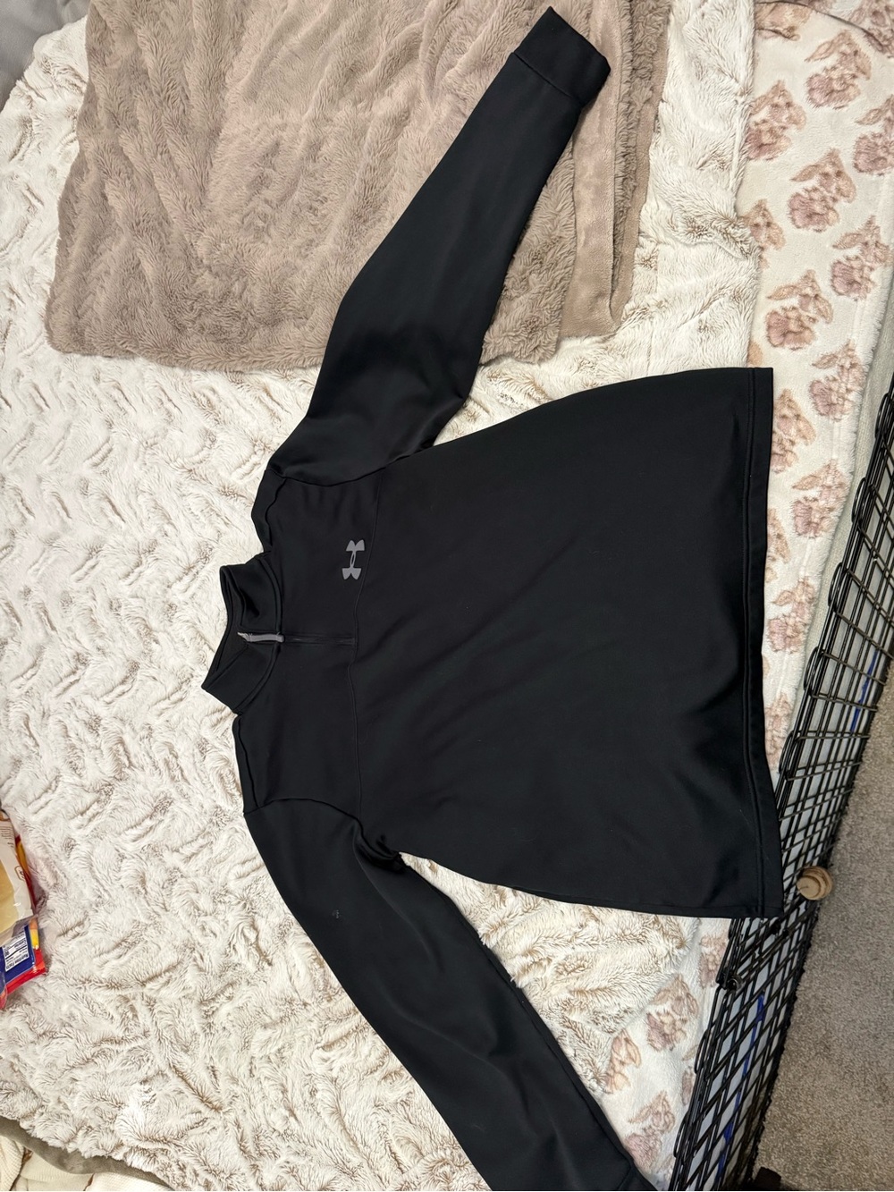 Under Armour Black Women's Quarter-Zip Pullover